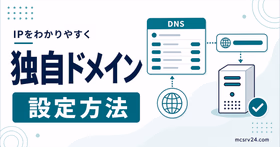 マイクラサーバーに独自ドメインを設定して接続先をわかりやすくするサムネイル