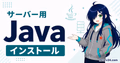 マイクラサーバー用Javaのインストール方法をバージョン別に示すサムネイル