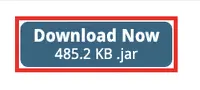 BetterRTPの配布ページにある「Download Now」ボタンとjar表記を赤枠で示した部分拡大。過去の画面例