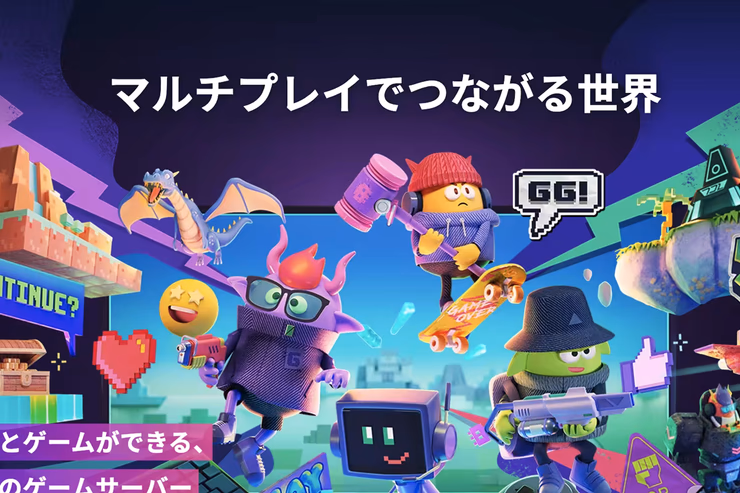 Drippopのマルチプレイ向けゲームサーバー画面