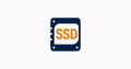 マイクラサーバーのSSDとHDD比較ガイドを表すイラスト。ストレージ性能と読み込み速度の違いを示した画像